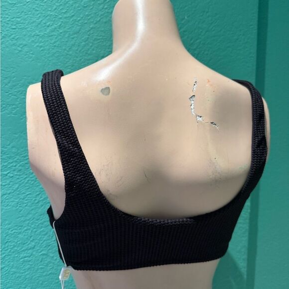 Beach Bunny Black Knotted Swim Tank Top - Picture 6 of 7